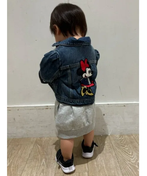 Джинсовая куртка babyGap Disney Minnie Mouse Icon — фото 3