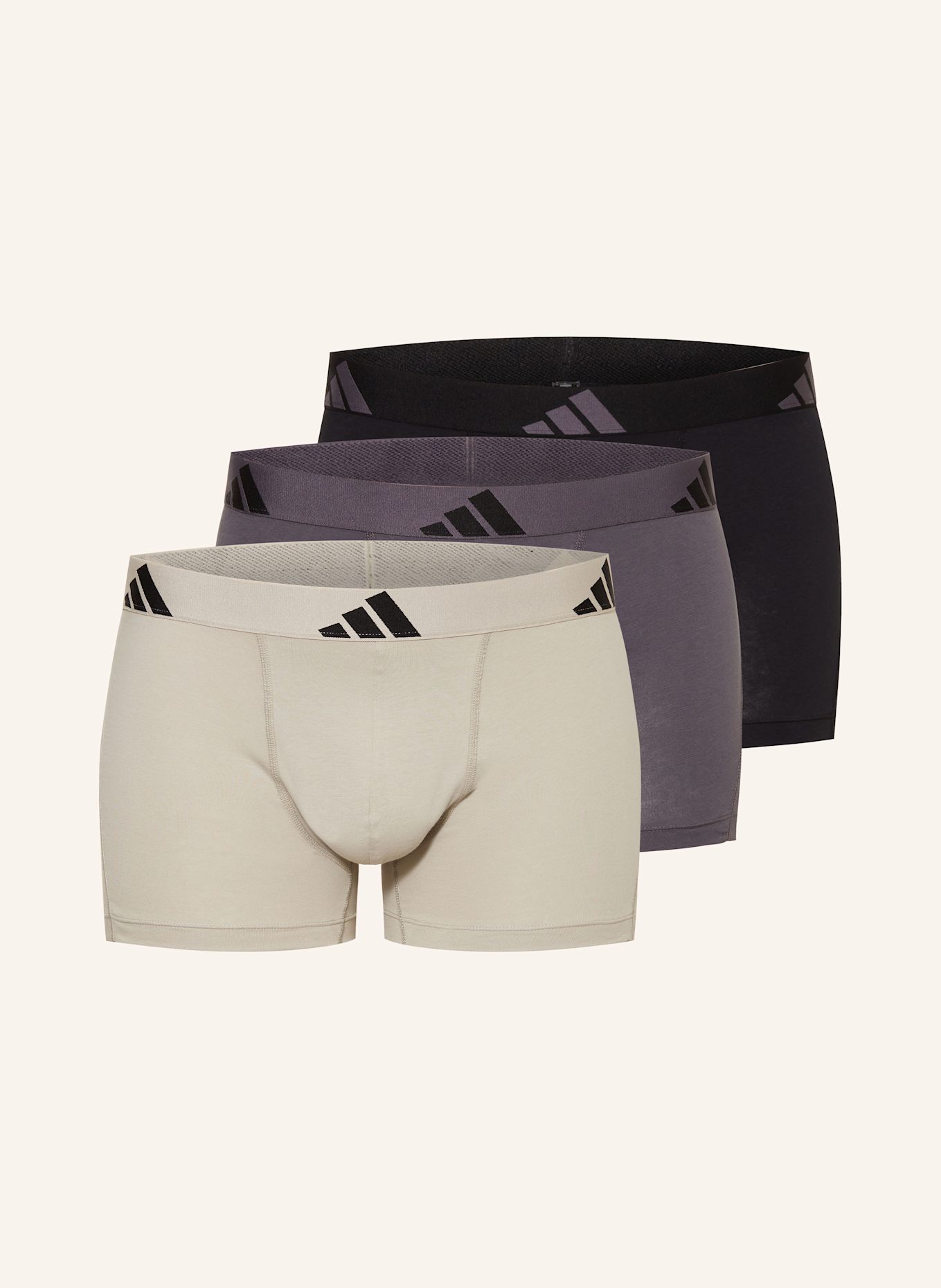 

Упаковка из 3 трусов-боксеров Active Flex Cotton Adidas, мультиколор