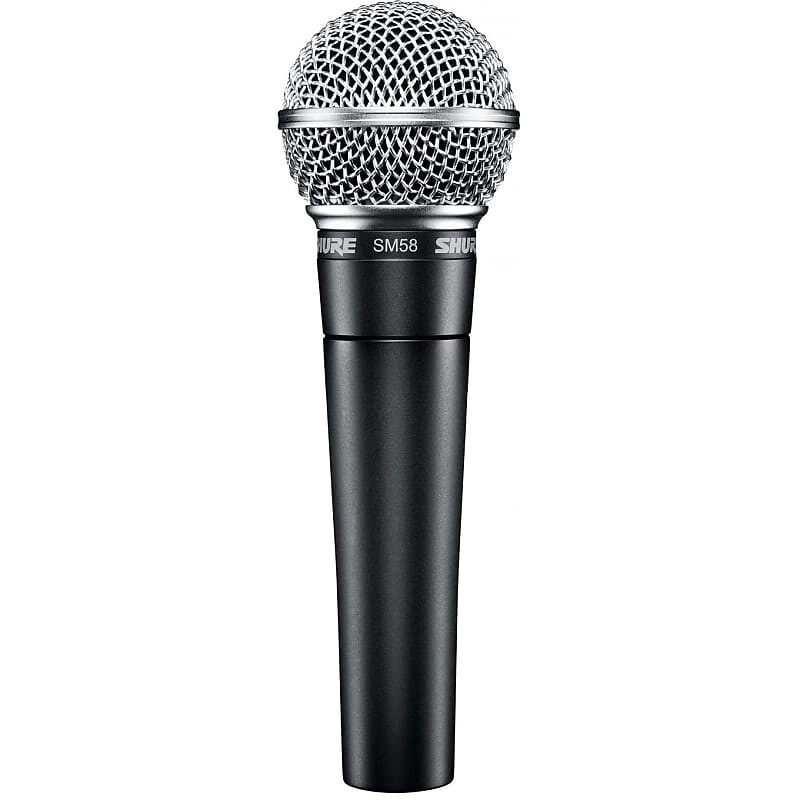 

Микрофон Shure SM58 Handheld Cardioid Dynamic Microphone