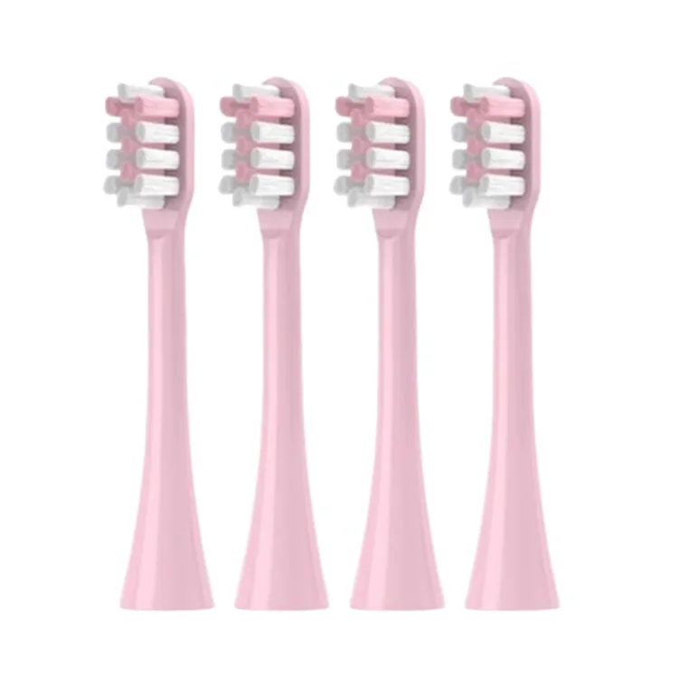 Сменные насадки для зубной щетки IBOANN, Cleaning Type Pink 4 Pcs