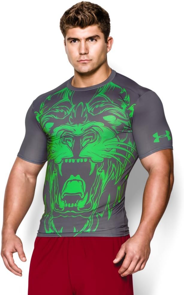 

Under Armour мужская компрессионная футболка UA 100% Beast Lion, Small