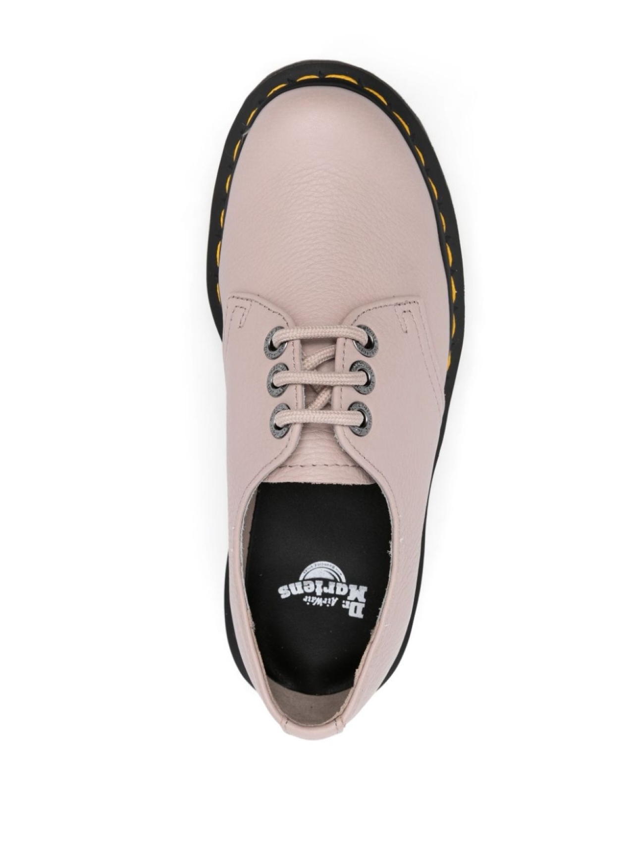 Кожаные туфли Dr. Martens 1461 II Pisa на платформе "Vintage Taupe" — фото 4
