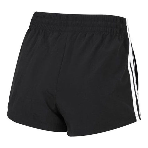 Шорты Essentials 3 полоски тканые шорты свободного кроя Adidas, черный — фото 2