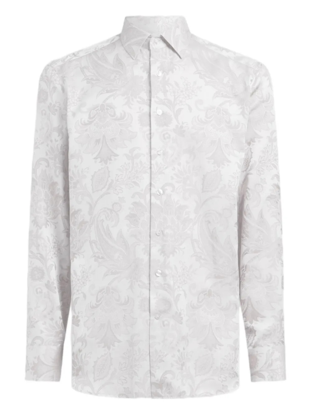 

ETRO рубашка с узором пейсли, белый