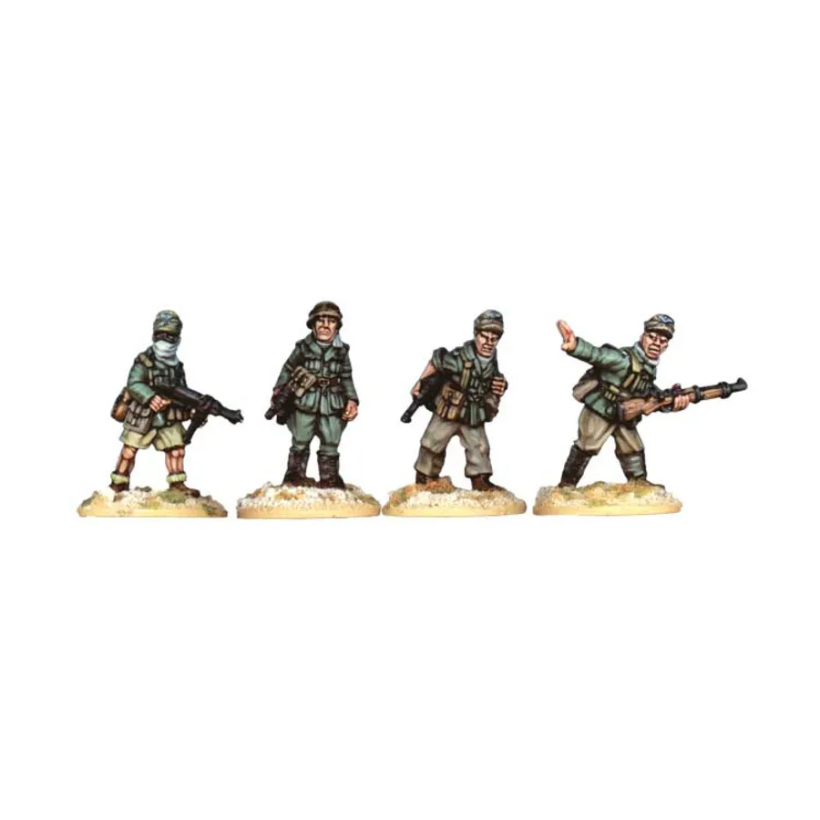 

Офицеры Немецкого Африканского Корпуса - унтер-офицеры, WWII Miniatures - German Forces (28mm) (Artizan Designs)