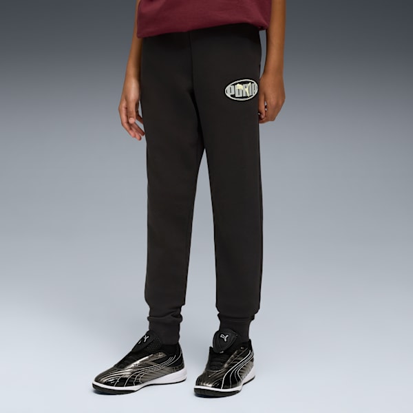 

Спортивные штаны для больших детей Puma Essentials Logo Lab, черный