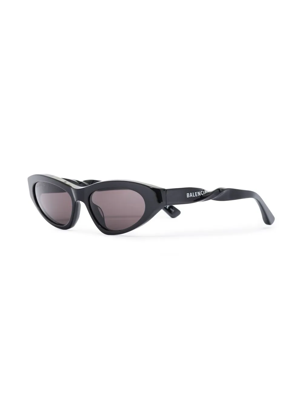 Солнцезащитные очки Twist с логотипом Balenciaga Eyewear, черный — фото 3