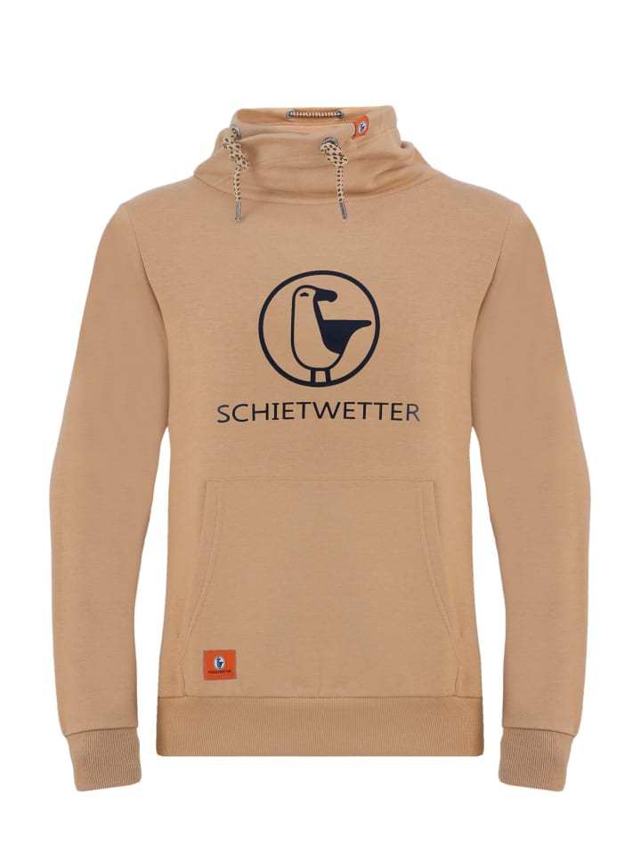 

Пуловер SCHIETWETTER Pullover Rasmus Raubein, цвет coffee-melange