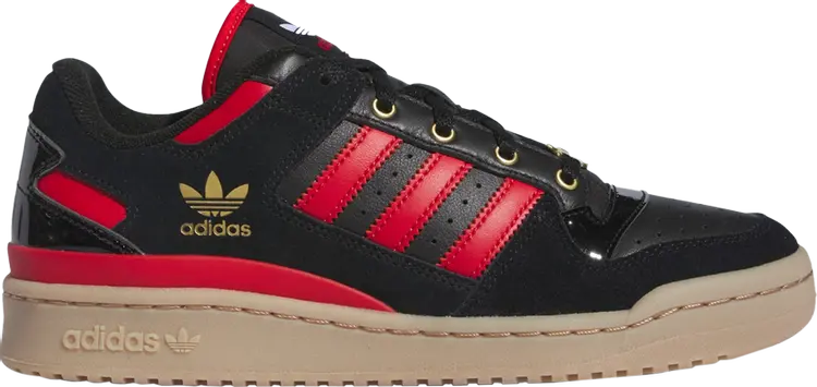 

Кроссовки Forum Low CL 'Black Scarlet Gum', черный