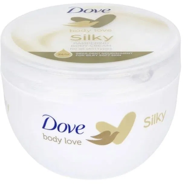 Крем для тела Dove Silky Nourishment, 300 мл, 4 шт. Dove