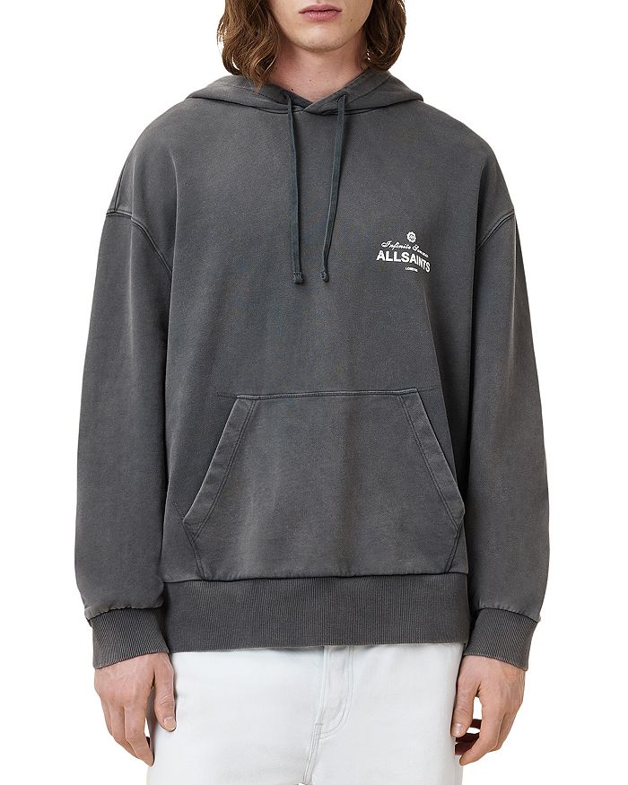 

Худи с логотипом Soleil ALLSAINTS, черный