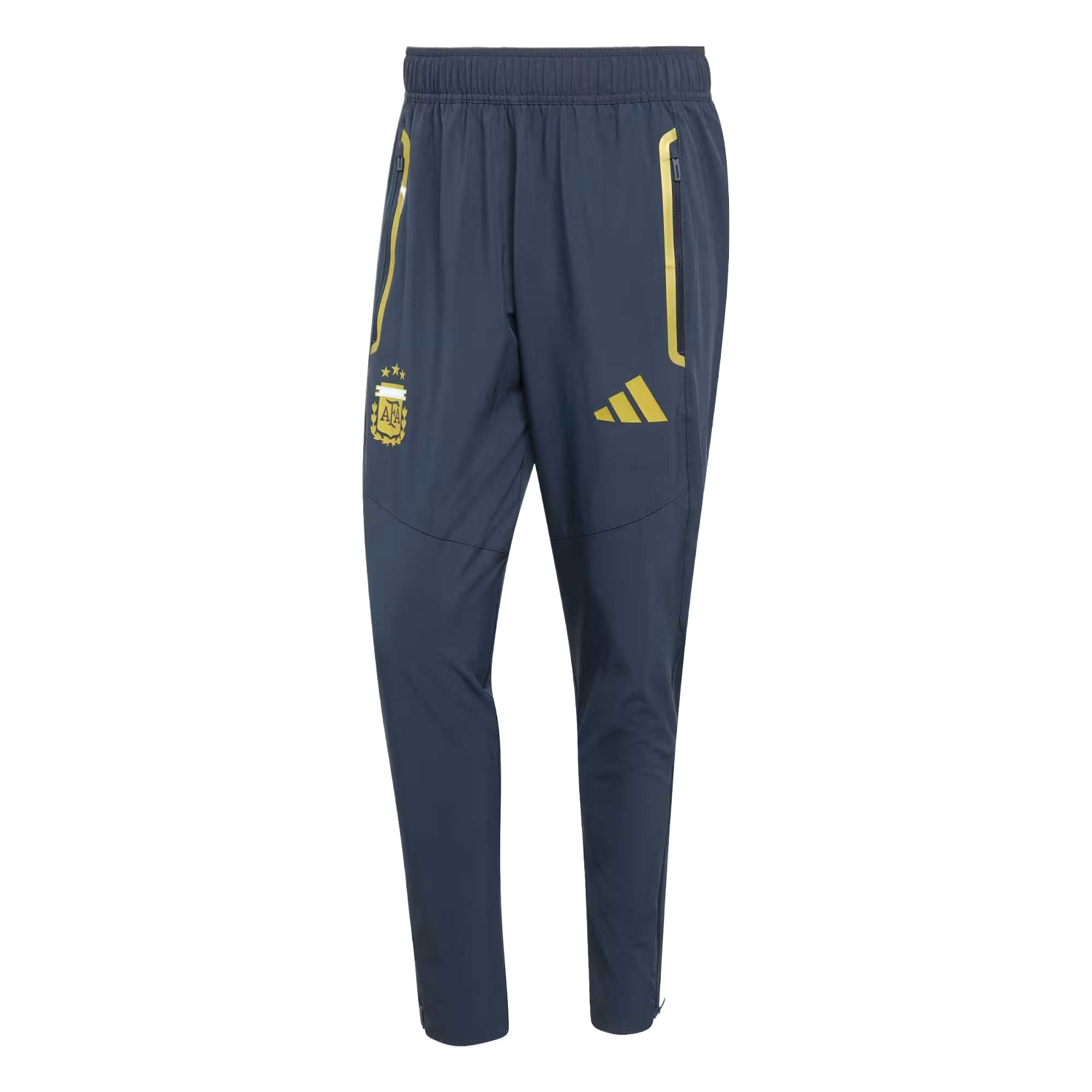 

Аргентина Tiro Travel Pants мужские футбольные брюки Adidas, синий