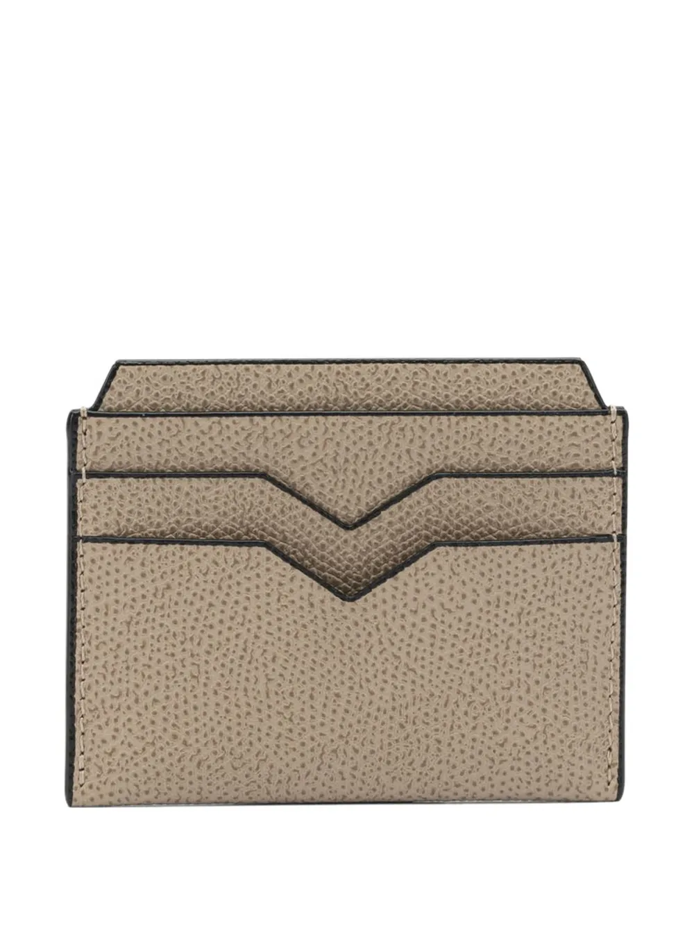 

Кожаный кошелек Valextra, бежевый