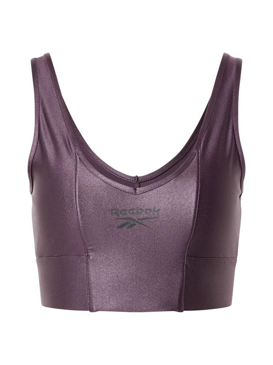 

Майка Reebok Top Wonder, цвет aubergine