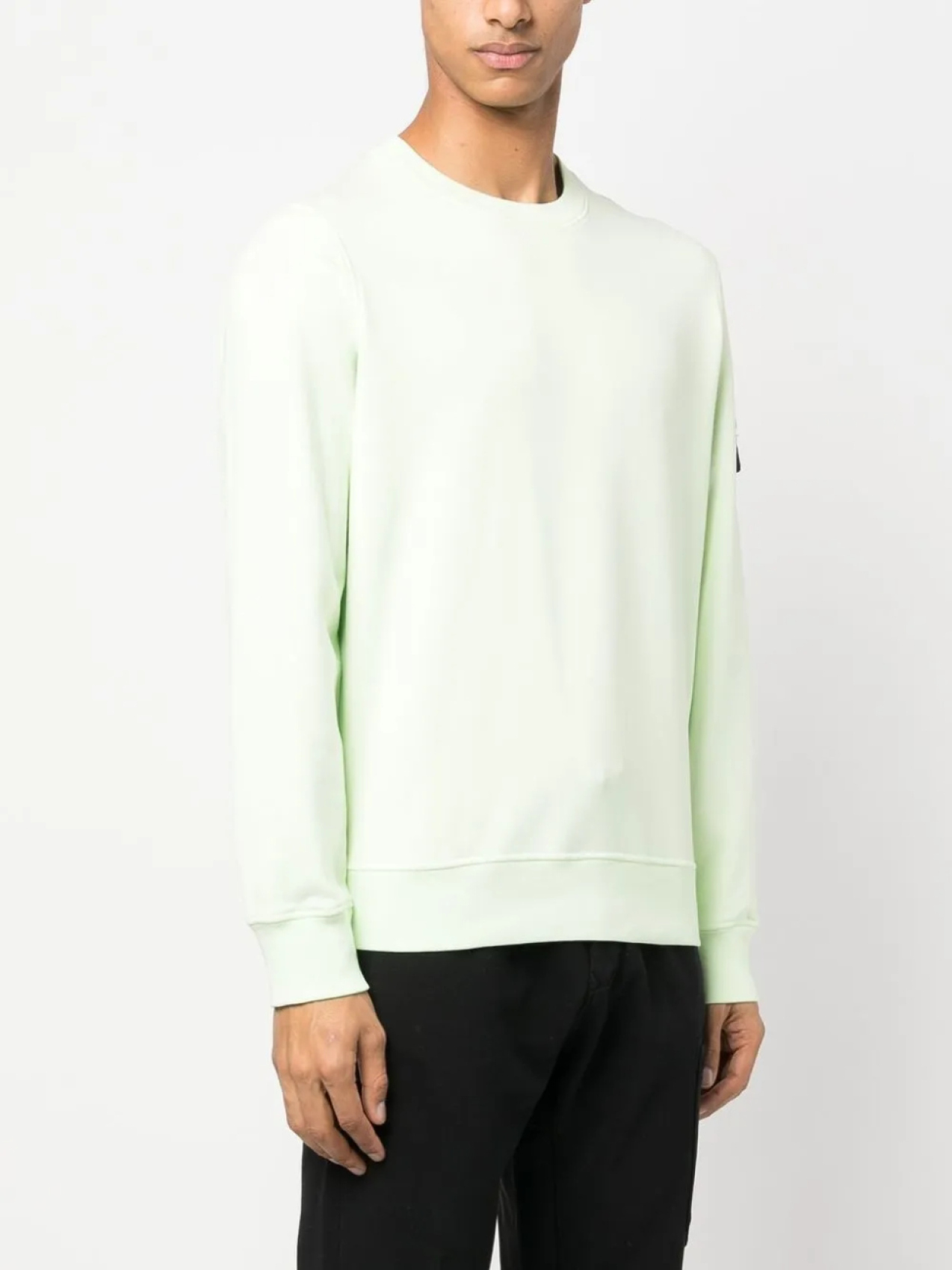 Stone Island толстовка с нашивкой Compass, зеленый — фото 3