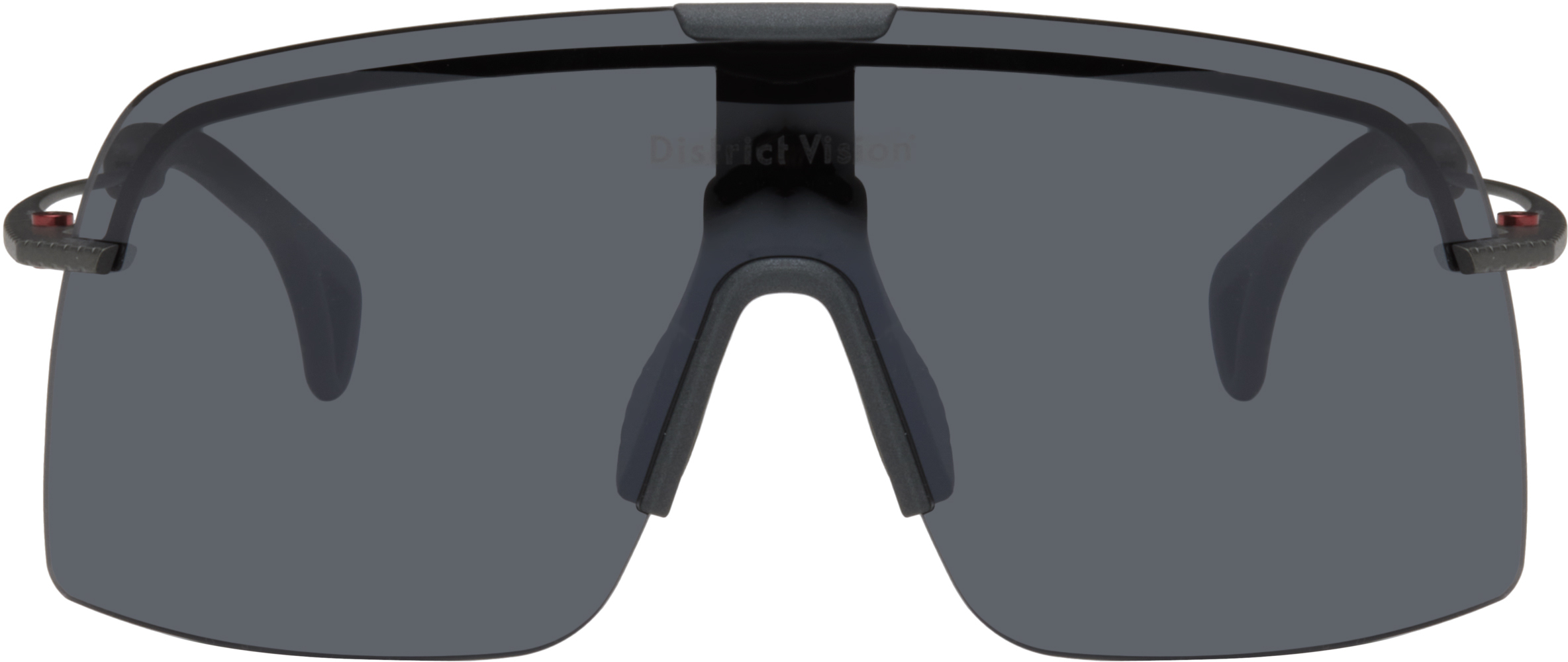 

Черные солнцезащитные очки Yusuke Alpine Blade Ti District Vision