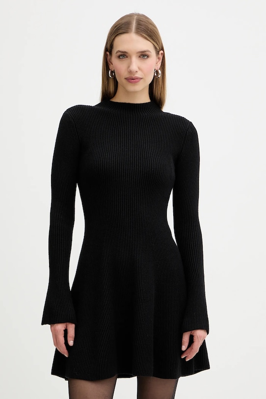 

Платье с шерстью Twinset, черный