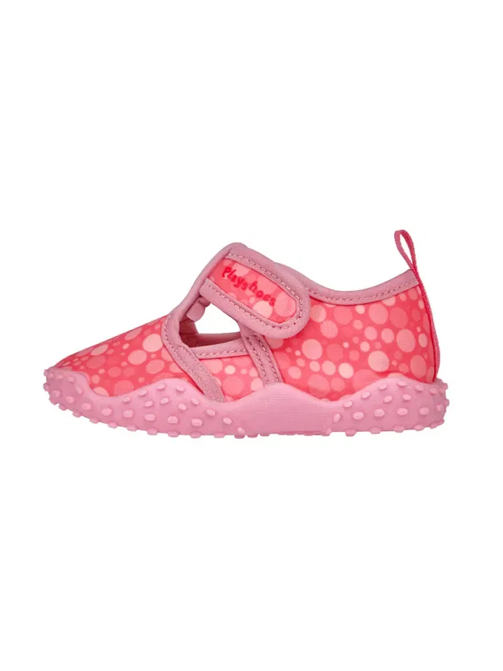 Тапочки для бассейна розовые Playshoes — фото 2
