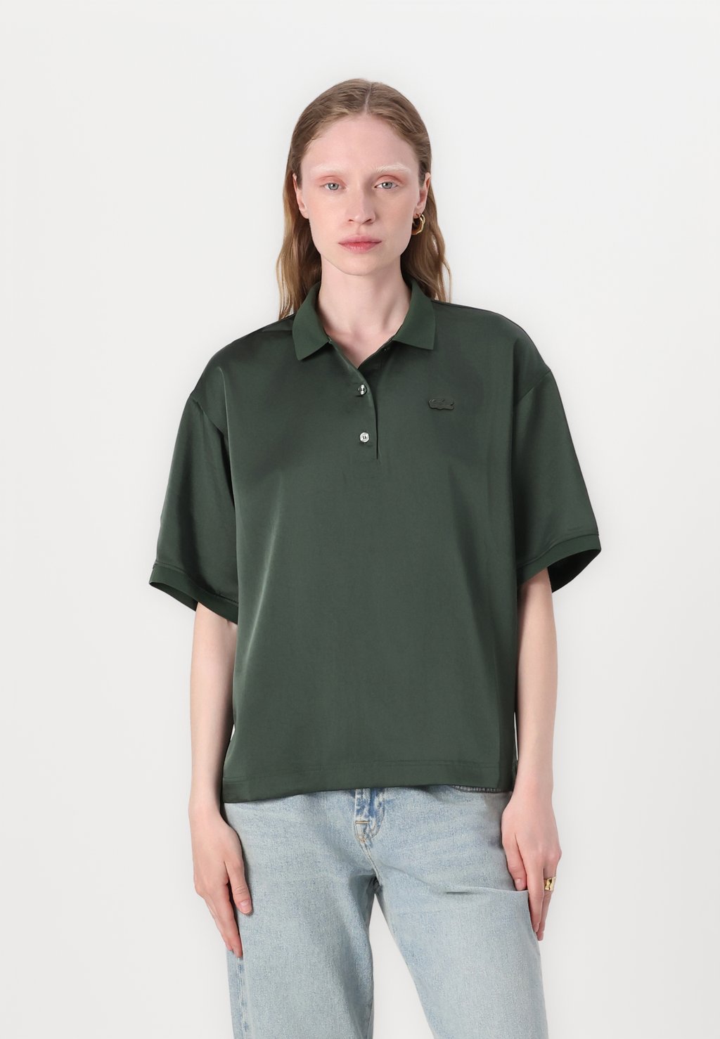 

Блуза Lacoste, темно-зеленый