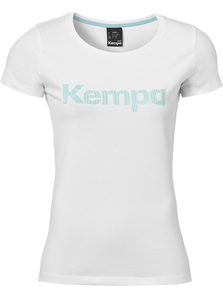 

Спортивная футболка Graphic T-Shirt Girls белого цвета Kempa