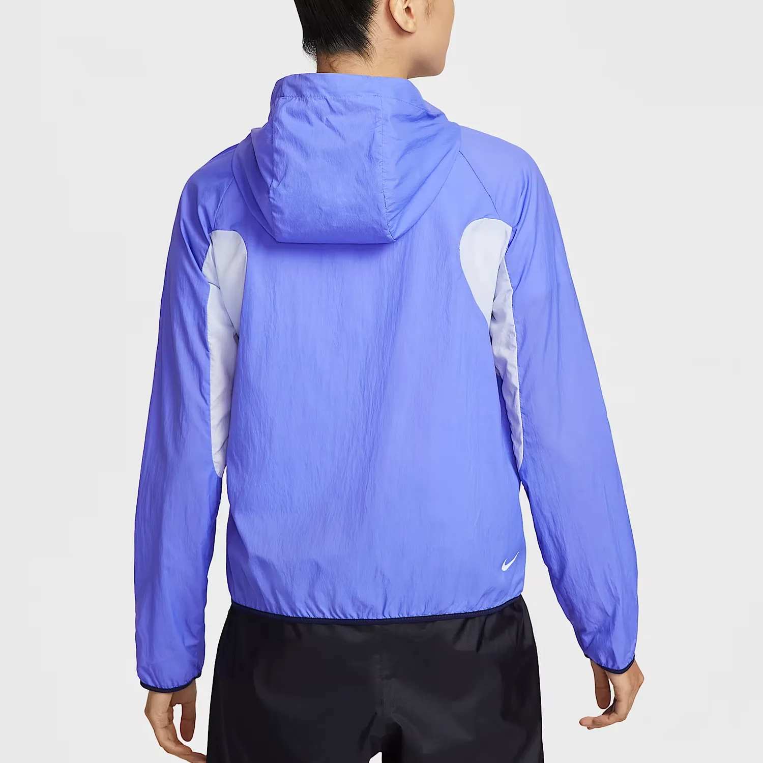 Куртка для бега женская ACG Repel Nike, Sapphire Blue/Hydrogen Blue/Dark Navy Blue/Mountain White — фото 4