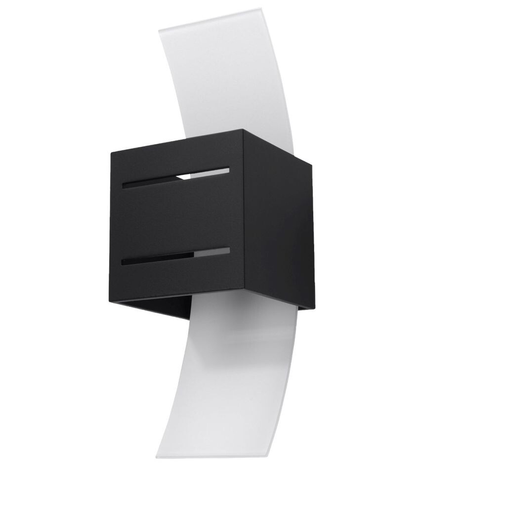 

Настенный светильник LORETO черный 1xG9 40Вт алюминий, стекло 30х12х10см Sollux Lighting