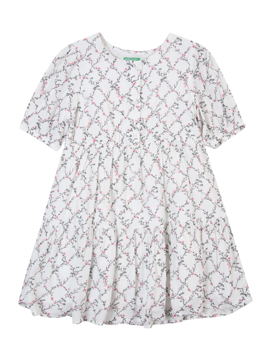

Платье UNITED COLORS OF BENETTON, белый