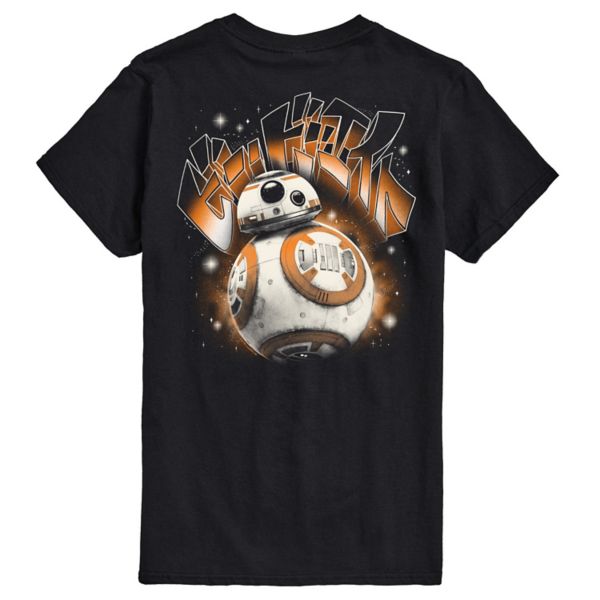 

Мужская футболка с портретом BB-8 Star Wars, черный