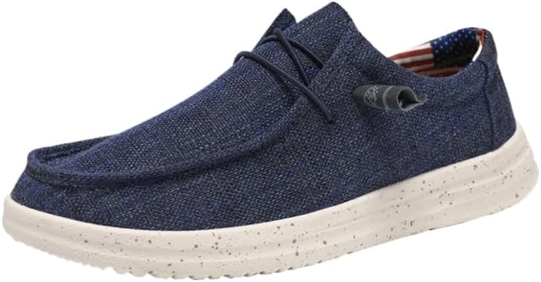 

Мужские большие удобные и модные туфли - легкие и мягкие, для повседневной носки, подходят для прогулок Clolinde, синий