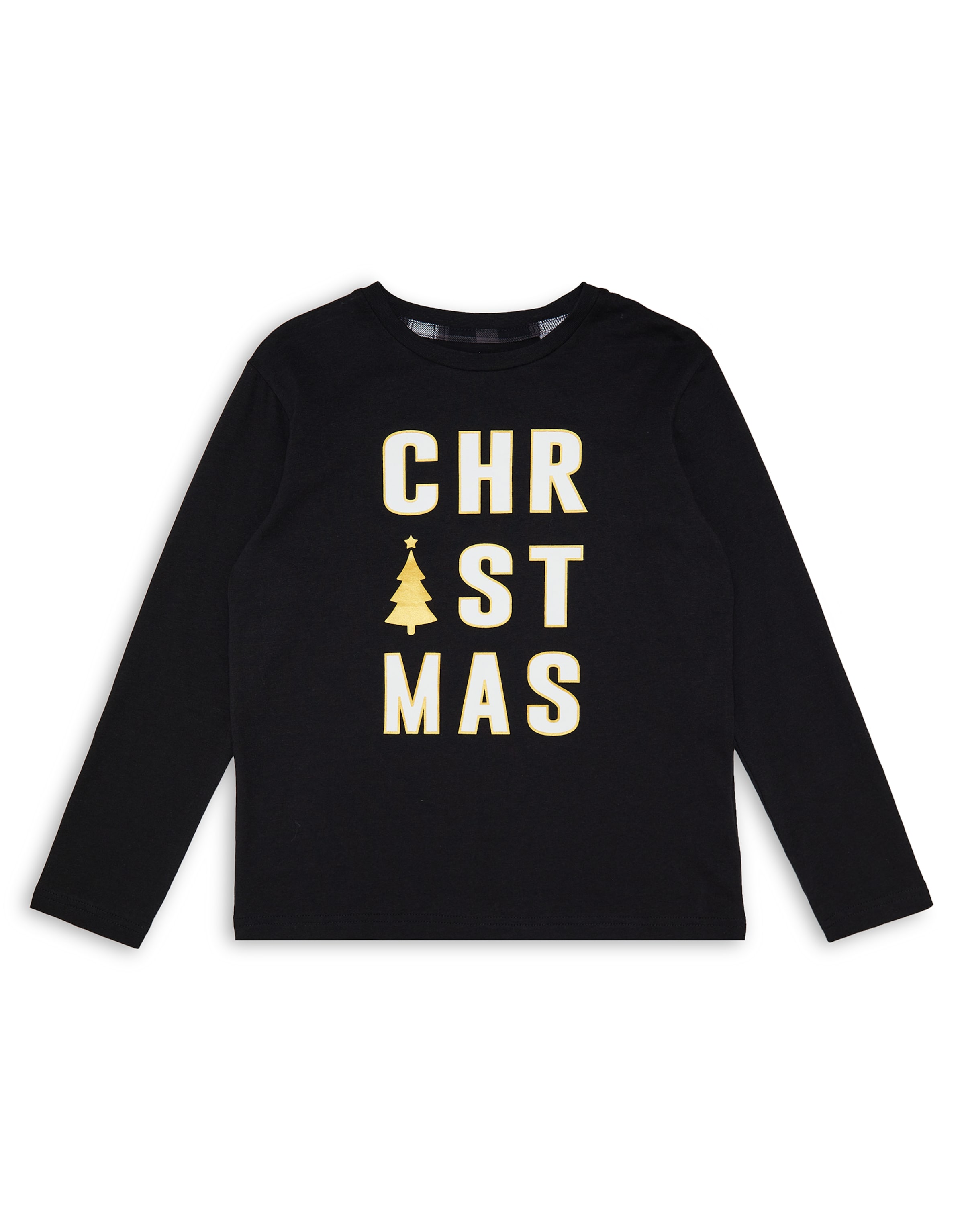 Threadgirls Пижама 'Christmas Nightwear Harold' в черном цвете — фото 3