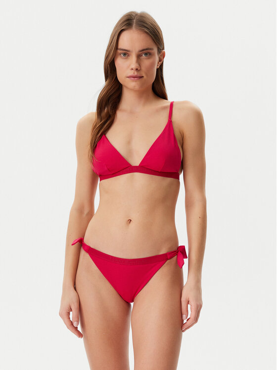 Топ бикини UW0UW05801 Tommy Hilfiger, розовый — фото 2