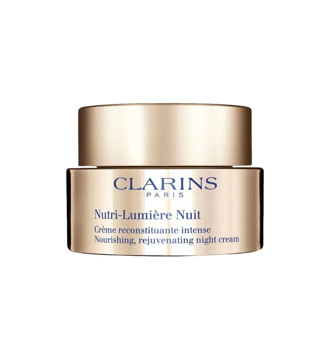 Интенсивный восстанавливающий ночной крем Clarins, золотой