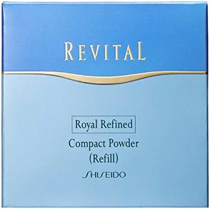 Пудра Revital Royal Refined Compact Powder Peach Veil, Shiseido, рефилл, 10.5 г, прозрачная — фото 2
