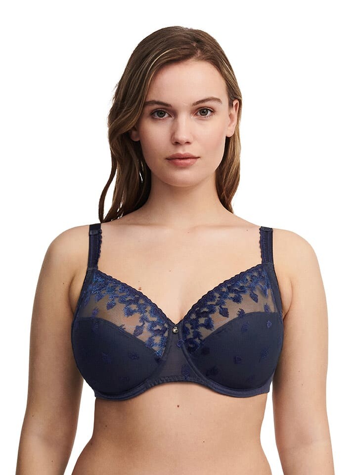 

Бюстгальтер на косточках Chantelle, темно-синий