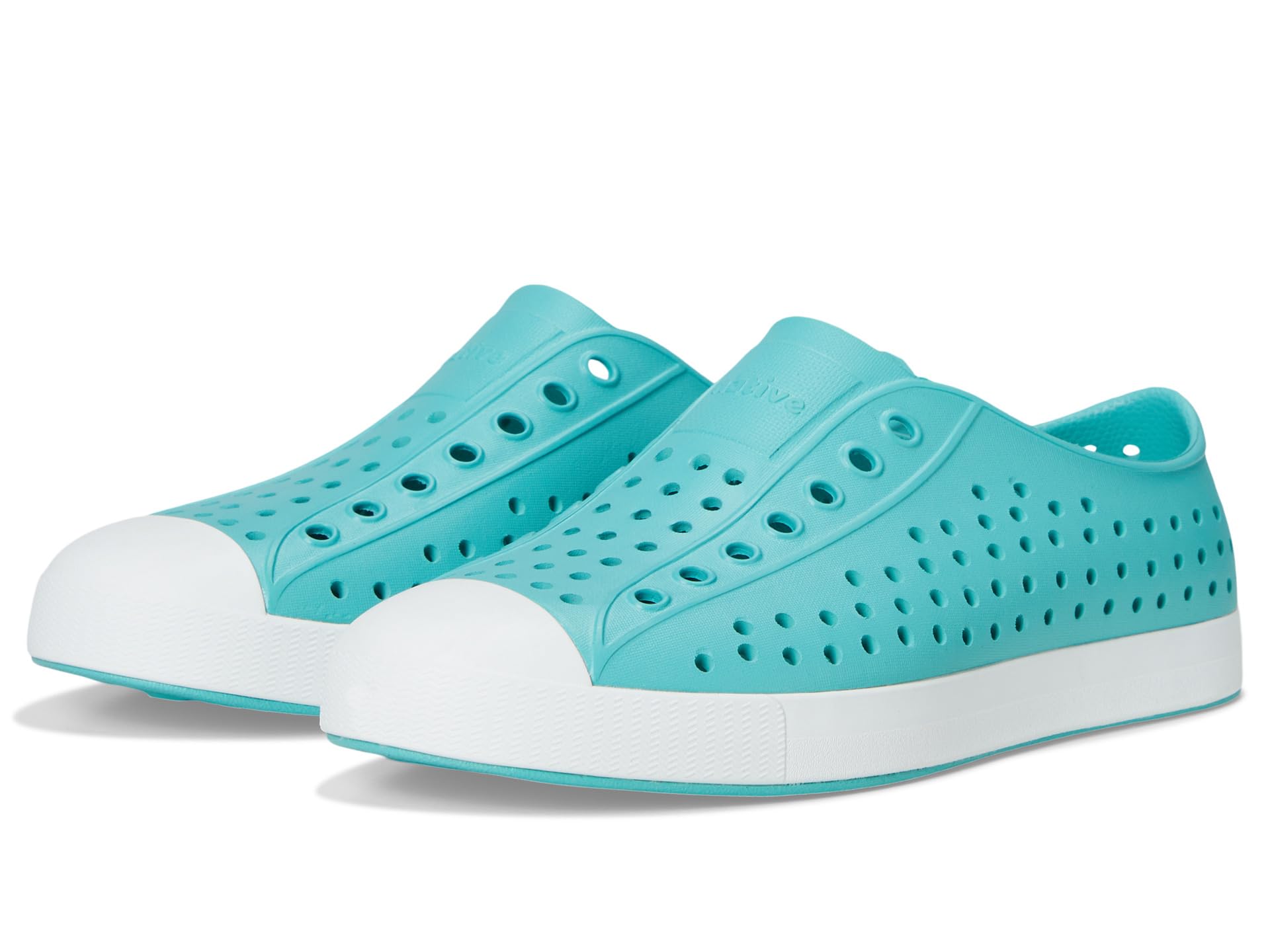 

Кроссовки Native Shoes Kids Jefferson, Pool Blue/Shell White