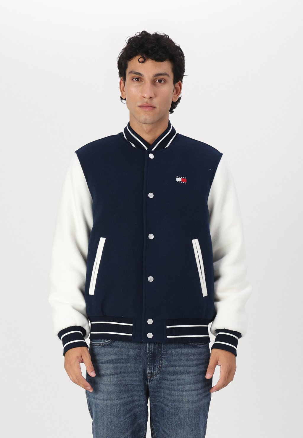 

Куртка-бомбер BLEND VARSITY Tommy Jeans, темно-синий