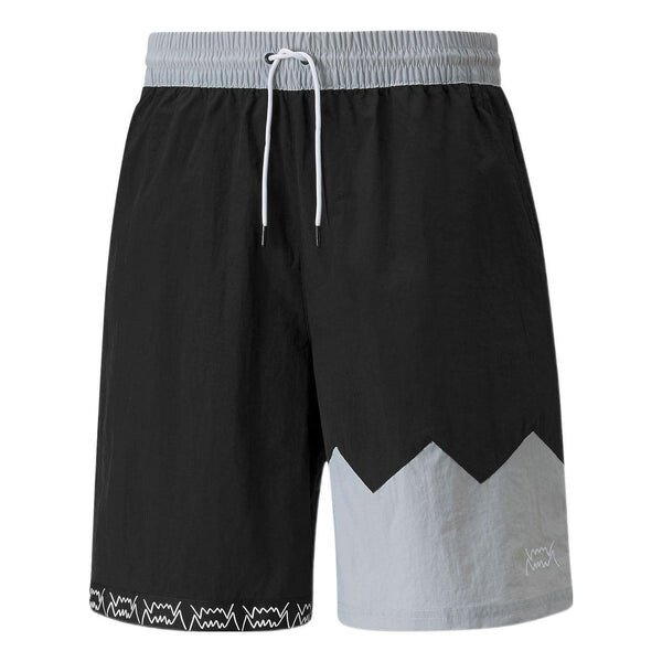 

Шорты jaws woven basketball shorts 'black' Puma, черный