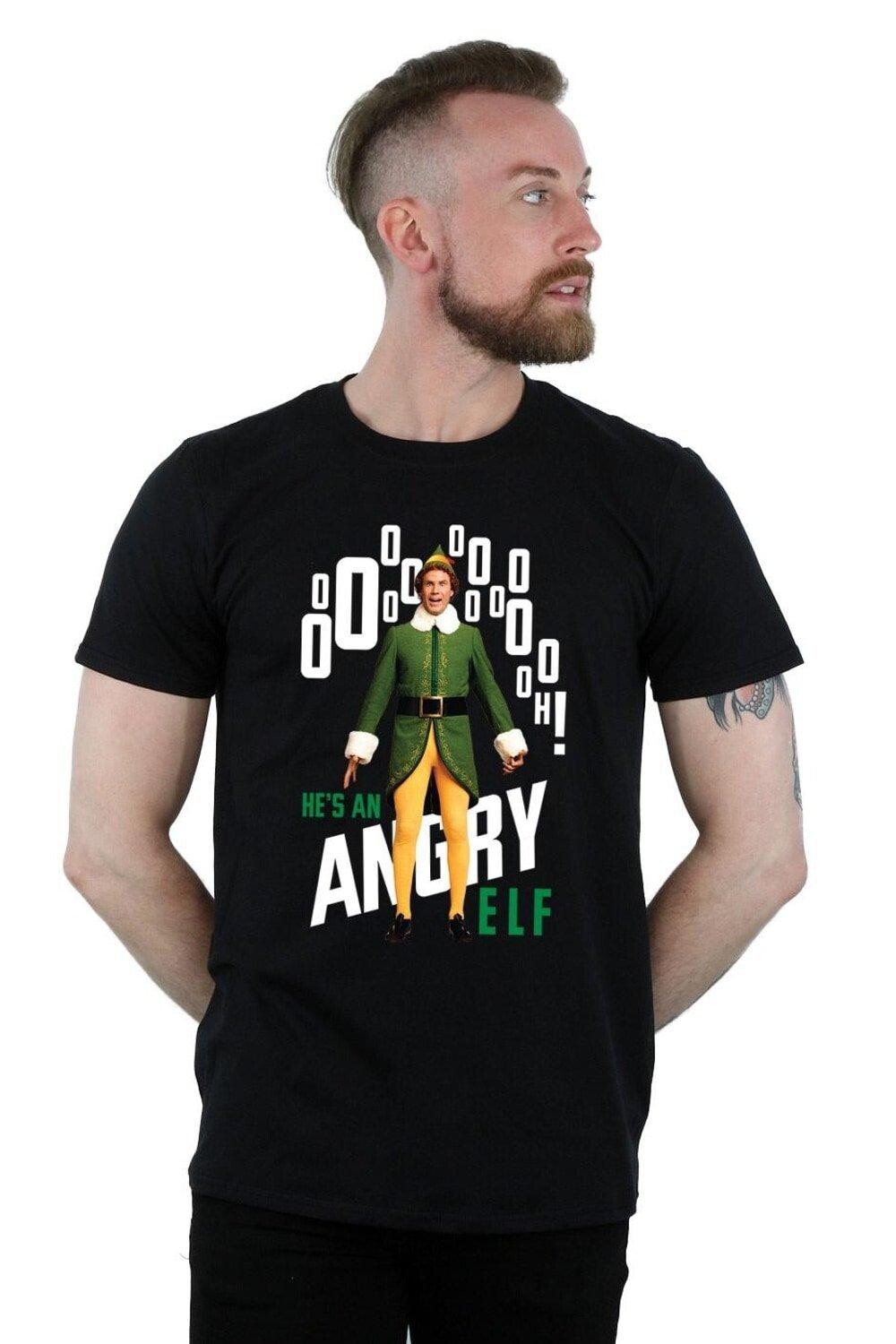 

Злая футболка Elf, черный