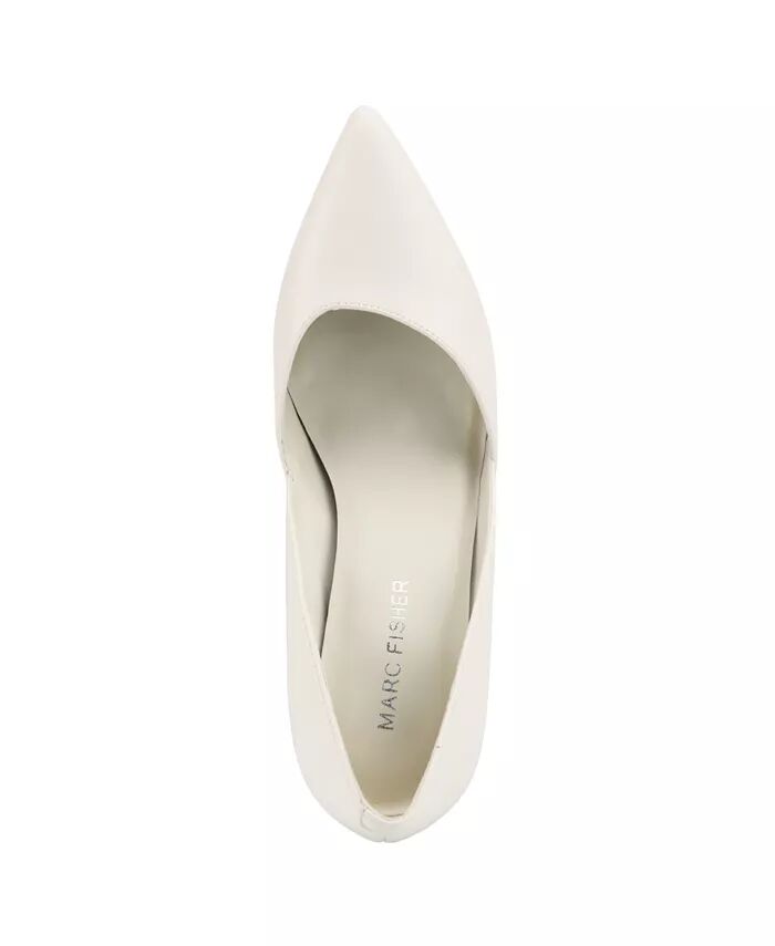 Женские туфли-лодочки Tuscany Slip On Stiletto Dress Marc Fisher, белый — фото 4