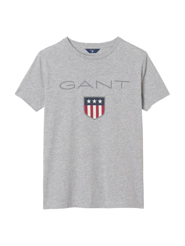 

Футболка Gant, серый
