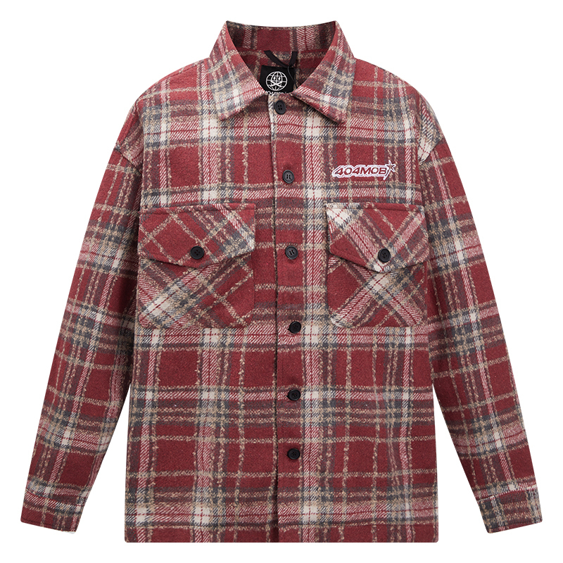 

404MOB GANG Куртка Unisex, Red (Padded and Thickened)