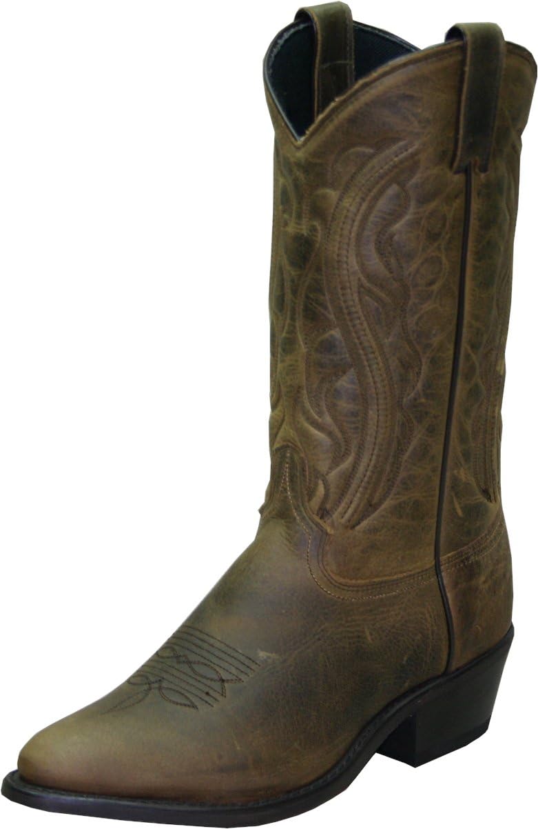 

Мужские вестерн-сапоги Abilene Sage из масляной коровьей кожи с круглым носком - 3051, коричневый