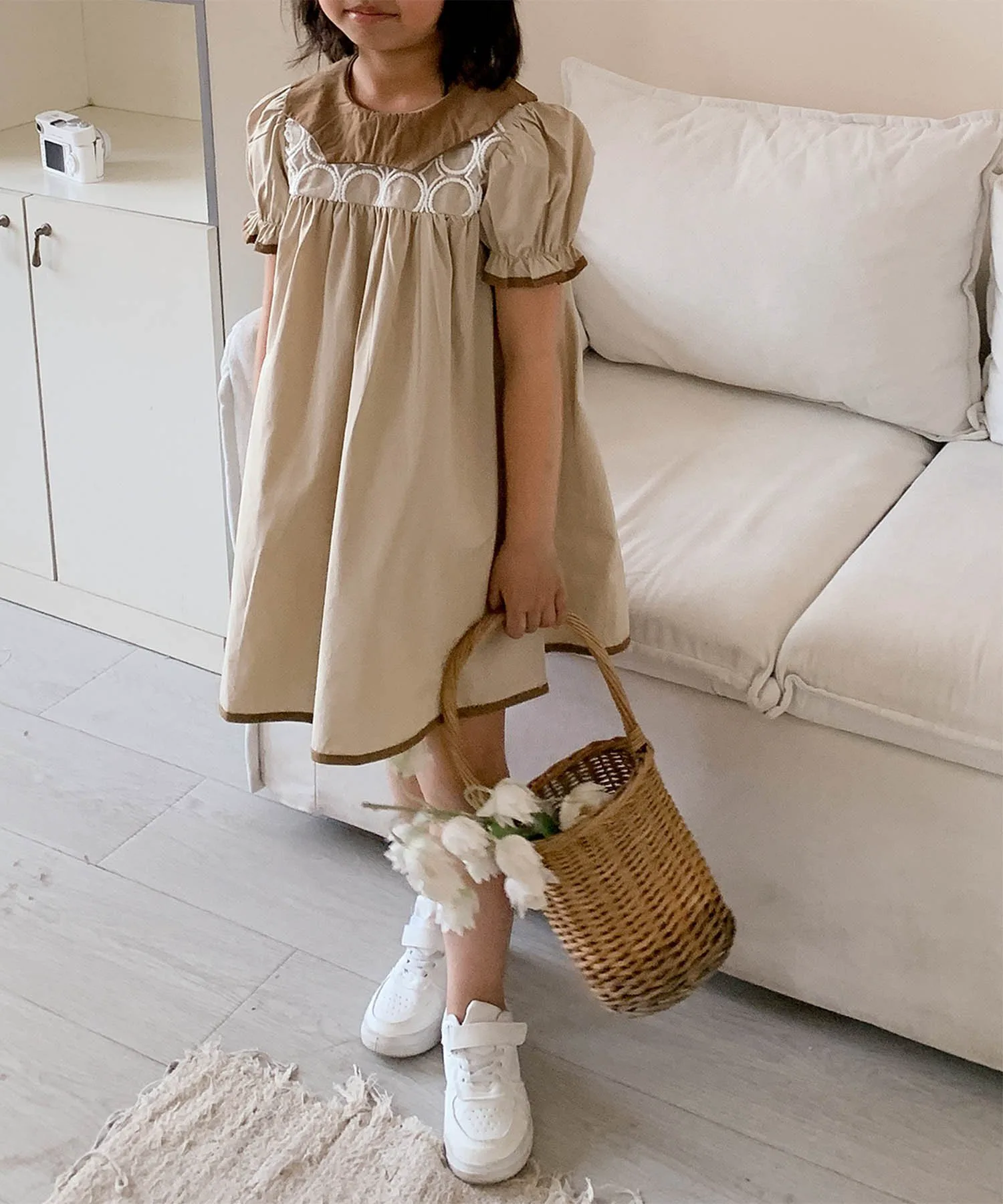 Детское платье Aimoha Kids, Light beige