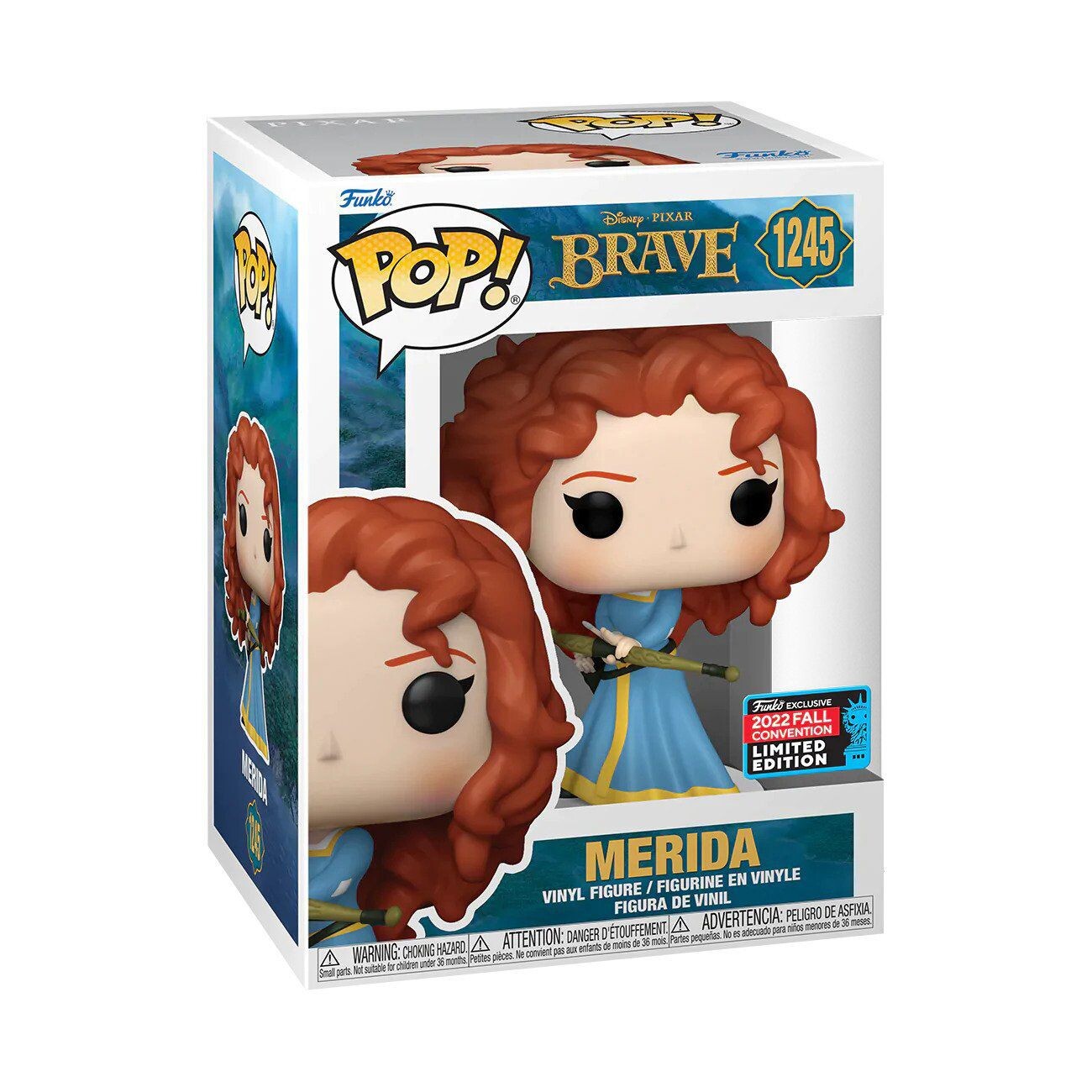 

Фанко Поп! Виниловая фигурка — Мерида — Brave #1245 — ограниченный выпуск 2022 г. Funko