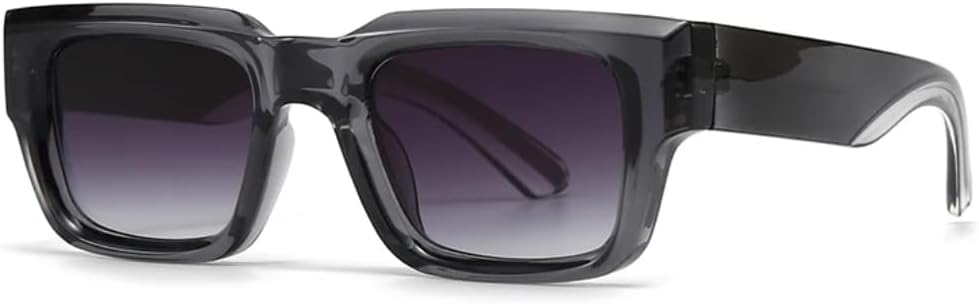 

Солнцезащитные очки с защитой UV400 | Компактная легкая оправа, градиентные линзы | Для женщин и мужчин, для занятий спортом на открытом воздухе и вождения DSVIGF, Gray