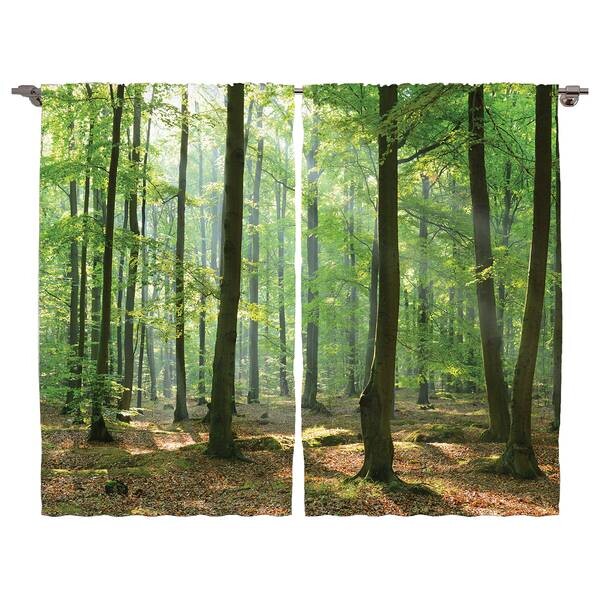 

Штора twentyfour Wald I (2 шт), 225 см, разноцветный