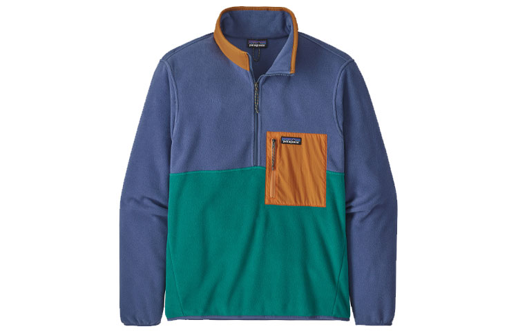 

Толстовка Microdini Fleece мужская Patagonia, фиолетовый/зеленый