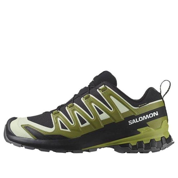 

Кроссовки SALOMON XA Pro 3D V9 'Black Lime Cream Dark Citron', черный