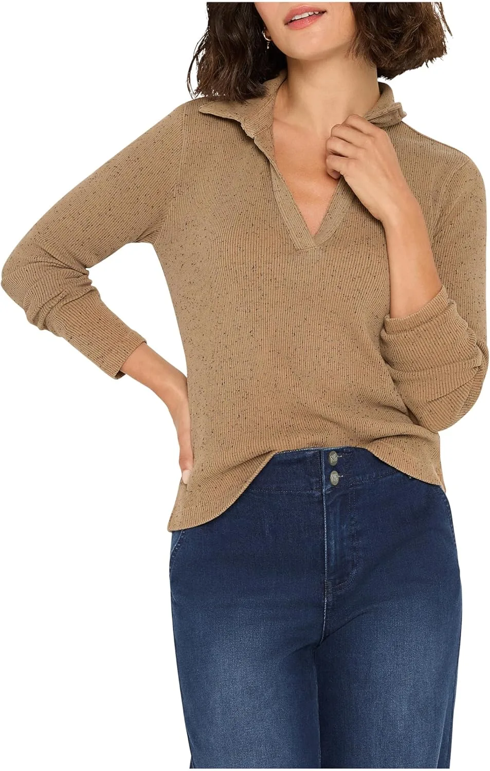 

NIC+Zoe женская поло с длинным рукавом