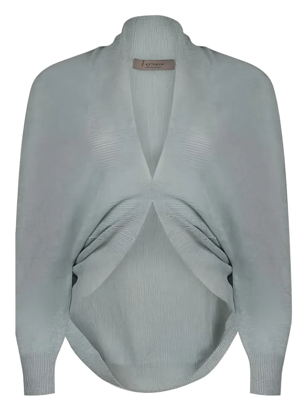 

Драпированный пиджак D.Exterior, серый